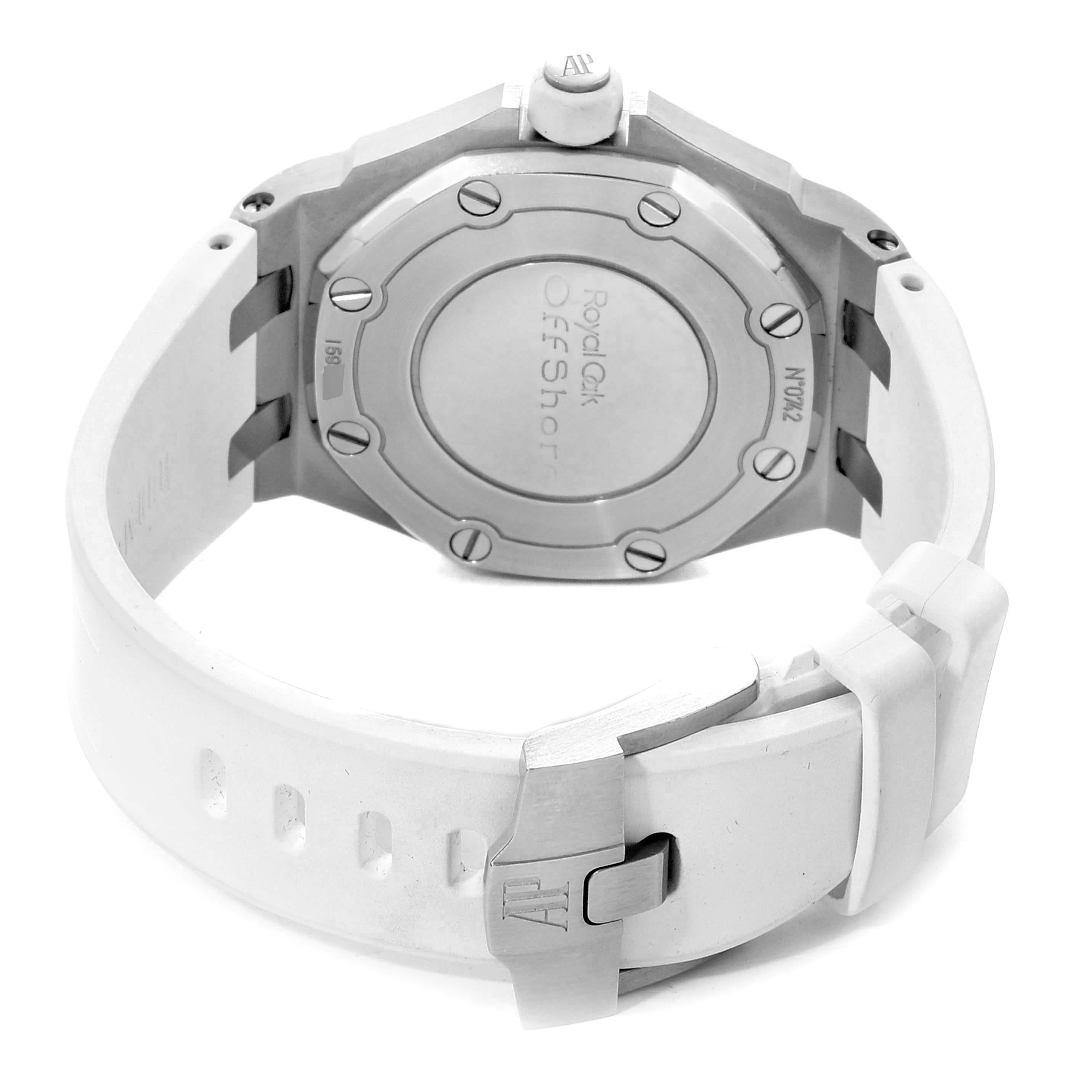Audemars Piguet: Offshore-Diamant-Damenuhr 57175ST im Angebot 4