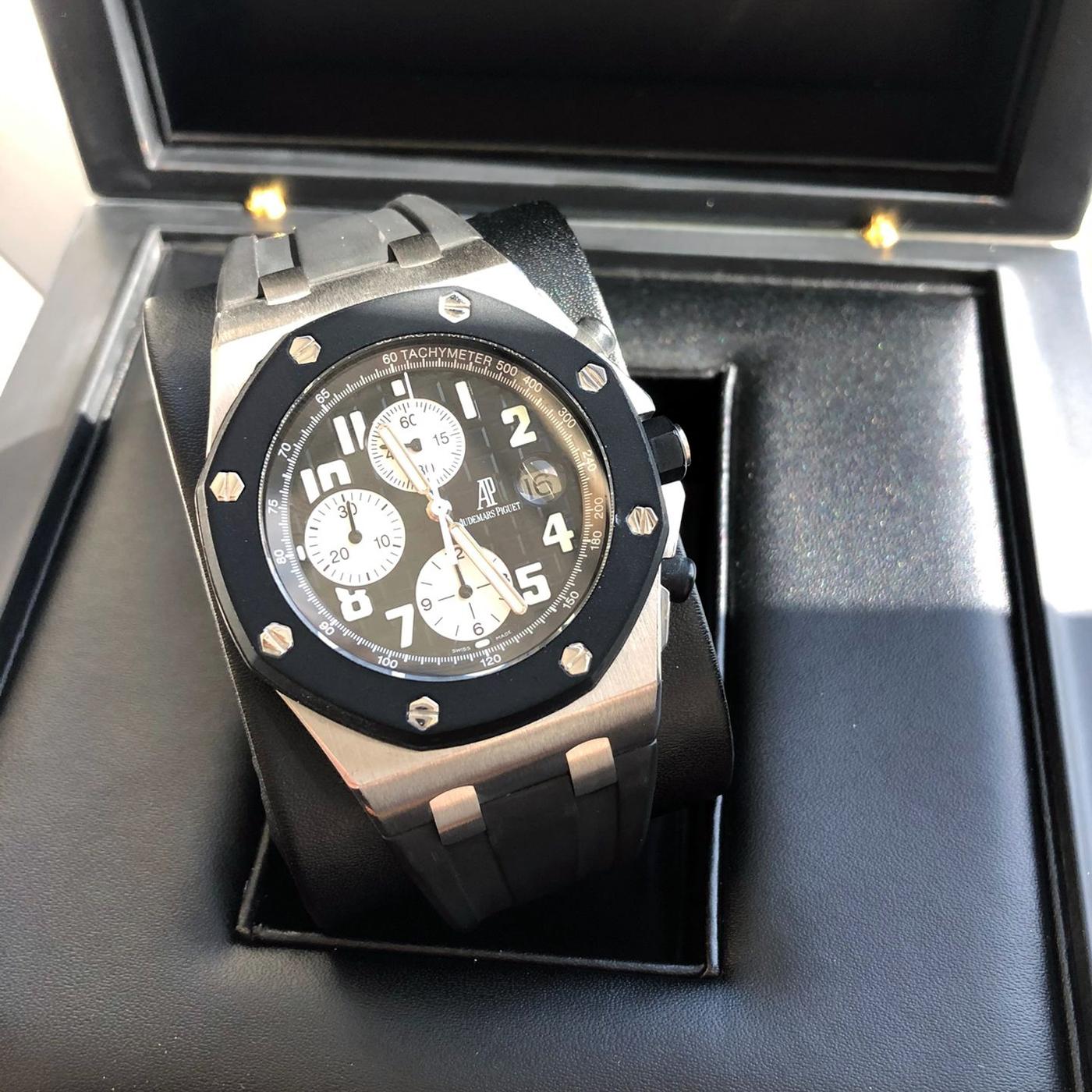 Audemars Piguet Royal Oak Offshore Chronograph Black Dial Watch 25940SK 5
