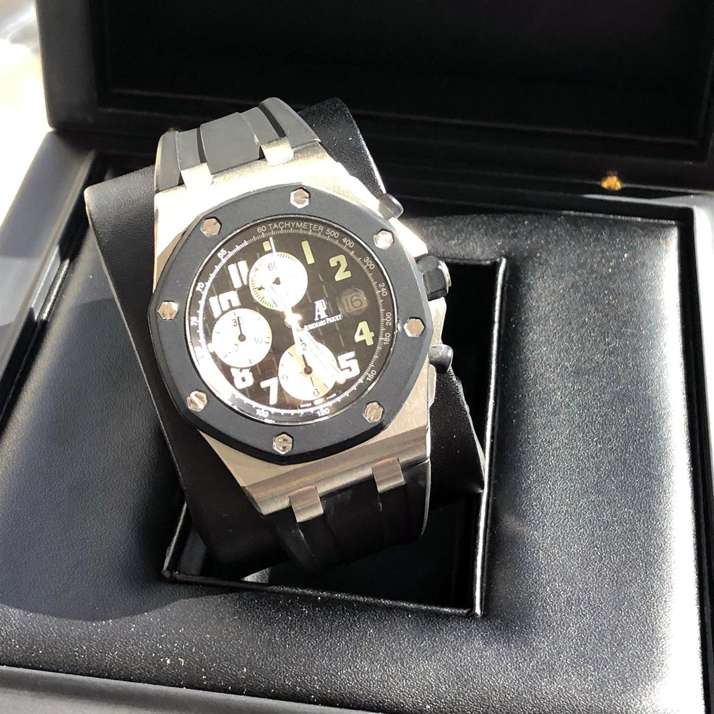 Audemars Piguet Royal Oak Offshore Chronograph Black Dial Watch 25940SK 6