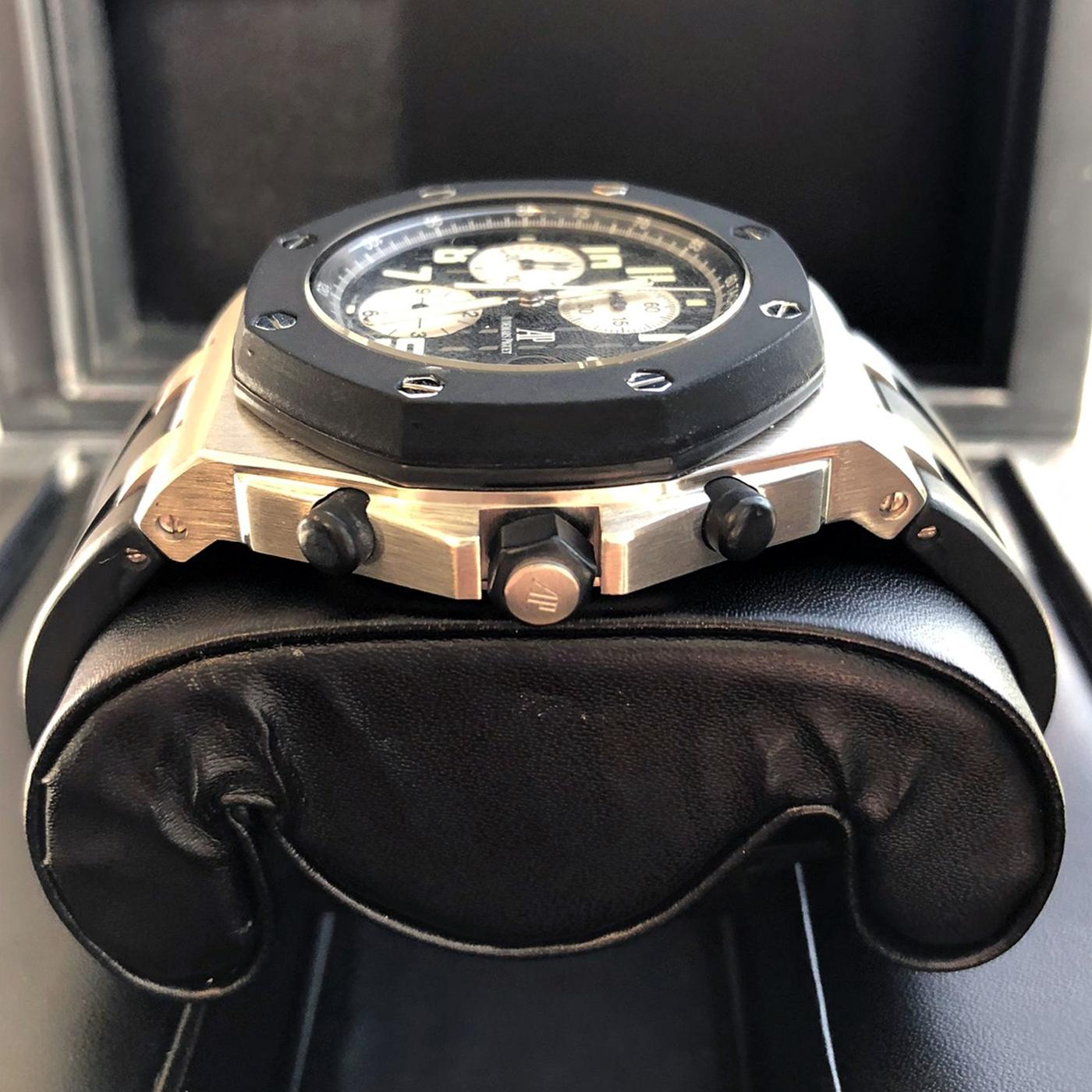 Audemars Piguet Royal Oak Offshore Chronograph Black Dial Watch 25940SK 7