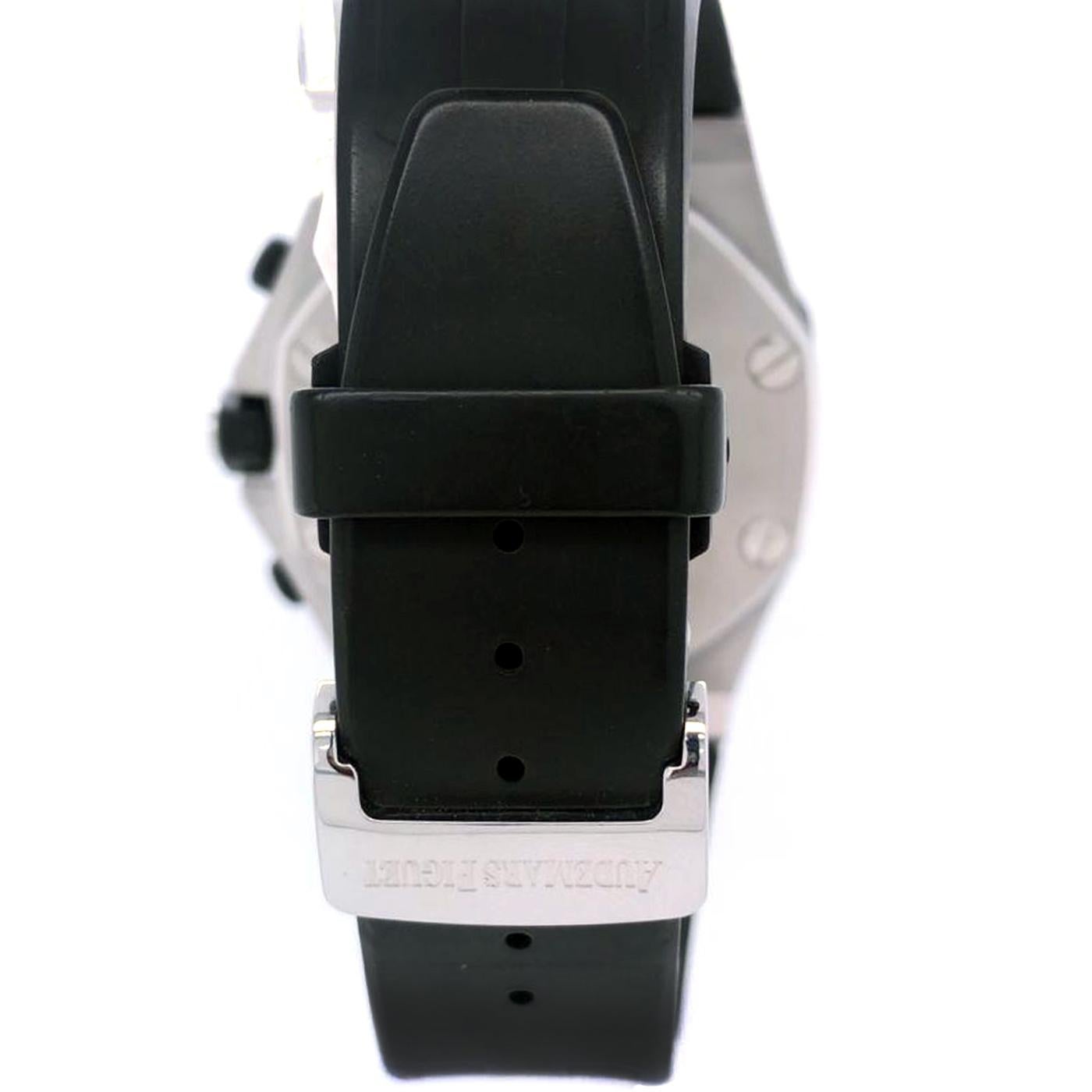 Women's or Men's Audemars Piguet Royal Oak Offshore Chronograph Black Dial Watch 25940SK