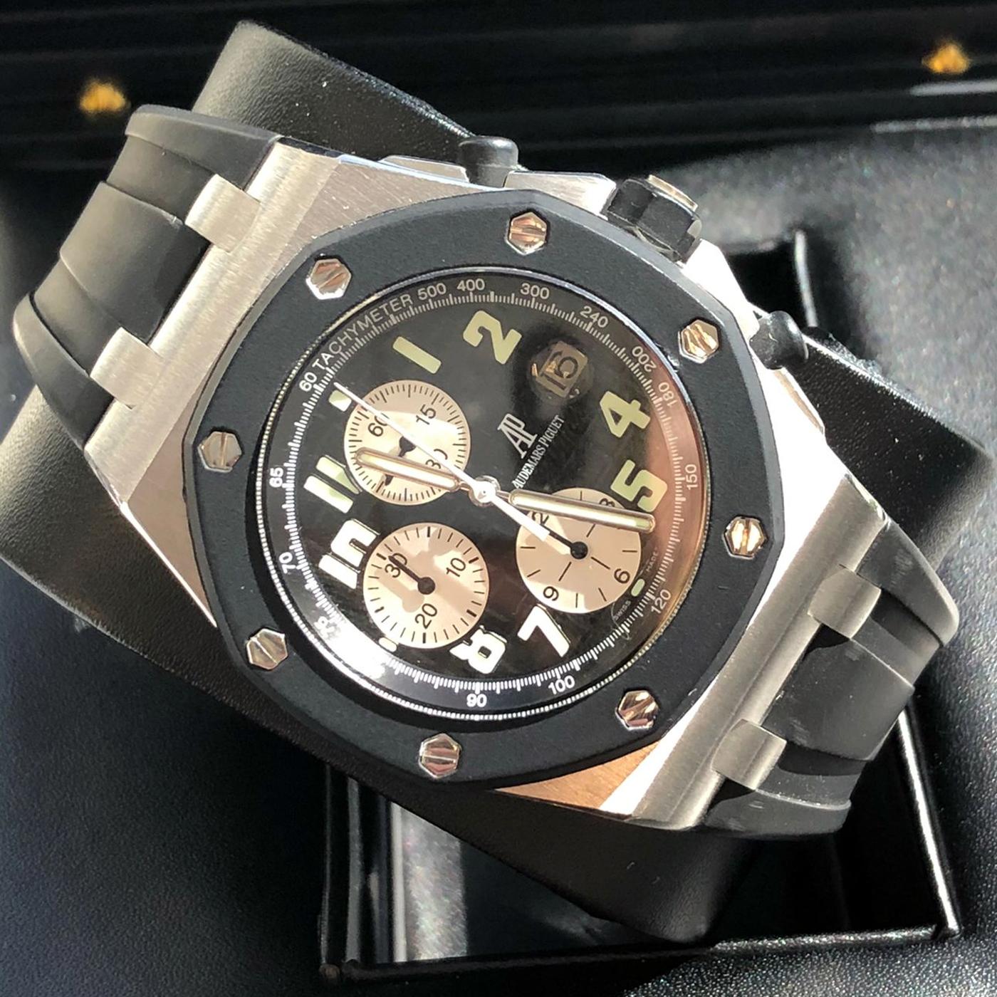 Audemars Piguet Royal Oak Offshore Chronograph Black Dial Watch 25940SK 4
