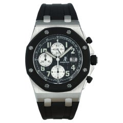 Audemars Piguet Royal Oak Offshore Chronograph Schwarzes Zifferblatt Uhr 25940SK