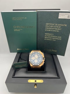 Audemars Piguet Royal Oak Offshore 44mm Rose Gold Watch 26401RO.OO Box Papers