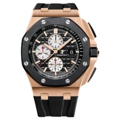 Audemars Piguet Royal Oak Offshore 44mm Rose Gold Watch 26401RO.OO Box Papers