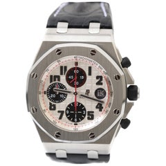 Audemars Piguet Royal Oak Offshore AP Panda Diam Acier inoxydable