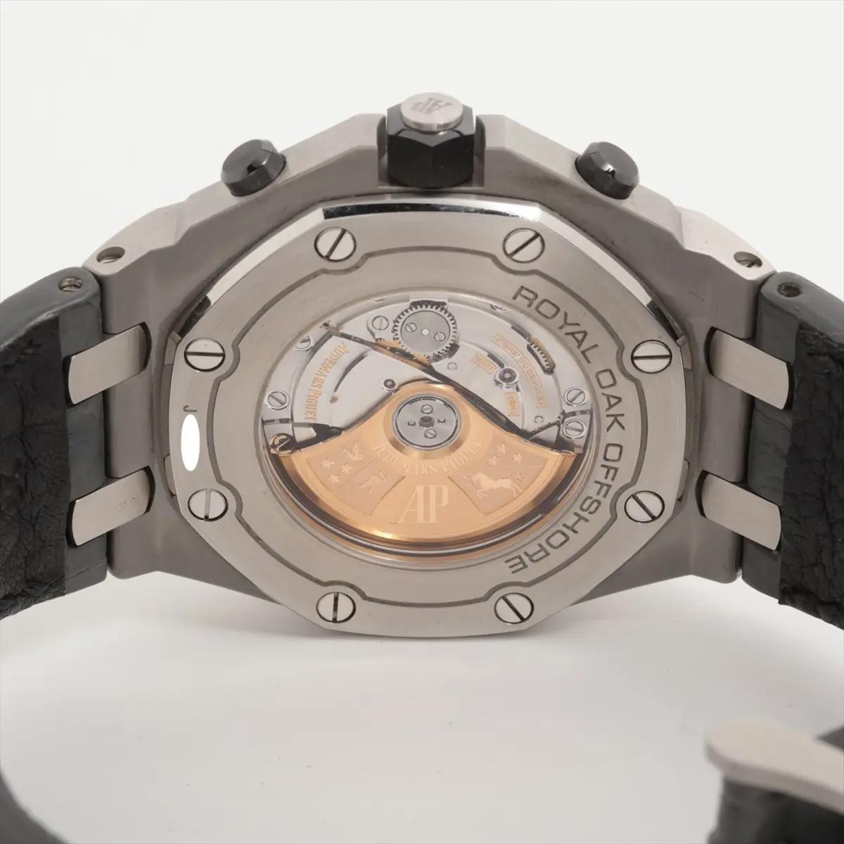 Audemars Piguet Royal Oak Offshore Chrono 42mm Elephant Grey 26470ST.OO.A104 B&P For Sale 6