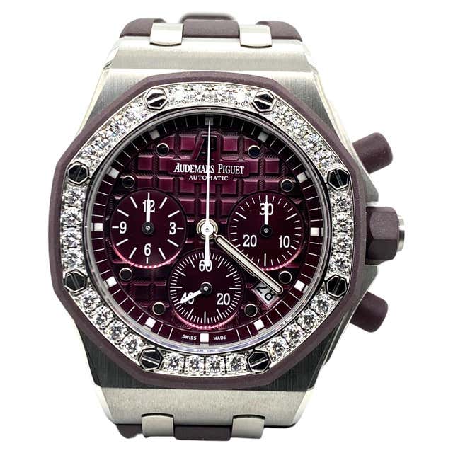 Audemars Piguet Royal Oak Offshore AP Panda Diam Stainless Steel at 1stDibs