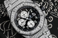 Audemars Piguet Royal Oak Offshore Chronograph 42mm Diamond Watch 25721ST