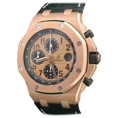 Audemars Piguet Royal Oak Offshore Chronograph in 18k Rose Gold & Black Ceramic