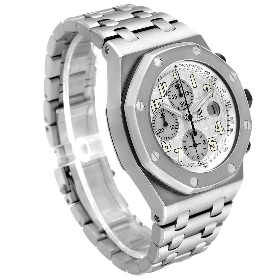 Audemars Piguet: Offshore-Chronograph-Herrenuhr 25721TI aus Royal Oak im Zustand „Hervorragend“ im Angebot in Atlanta, GA