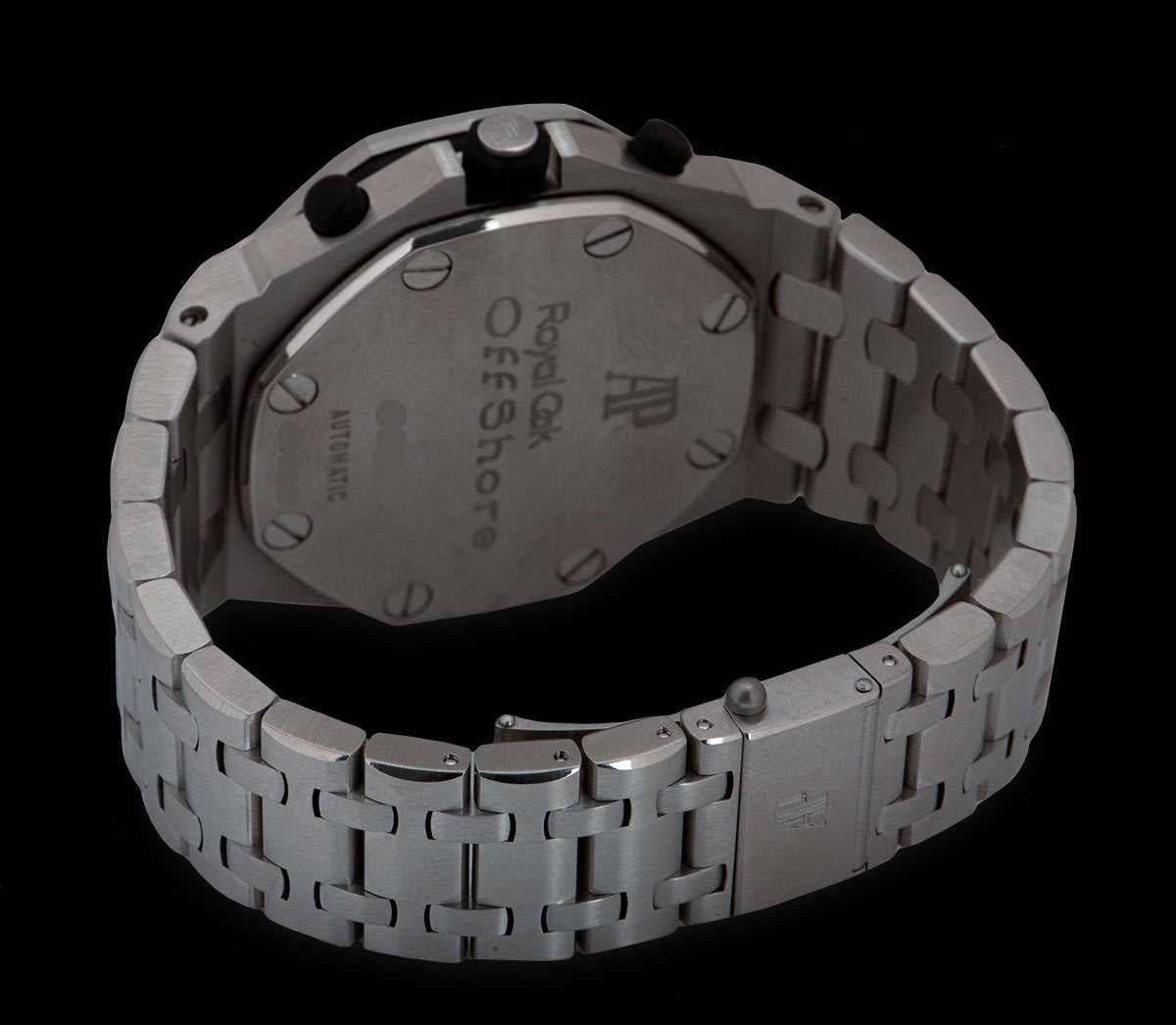 Audemars Piguet Royal Oak Offshore Chronograph Stainless Steel Blue Dial 2