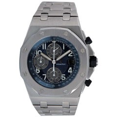 Audemars Piguet Royal Oak Offshore Chronograph Stainless Steel Blue Dial