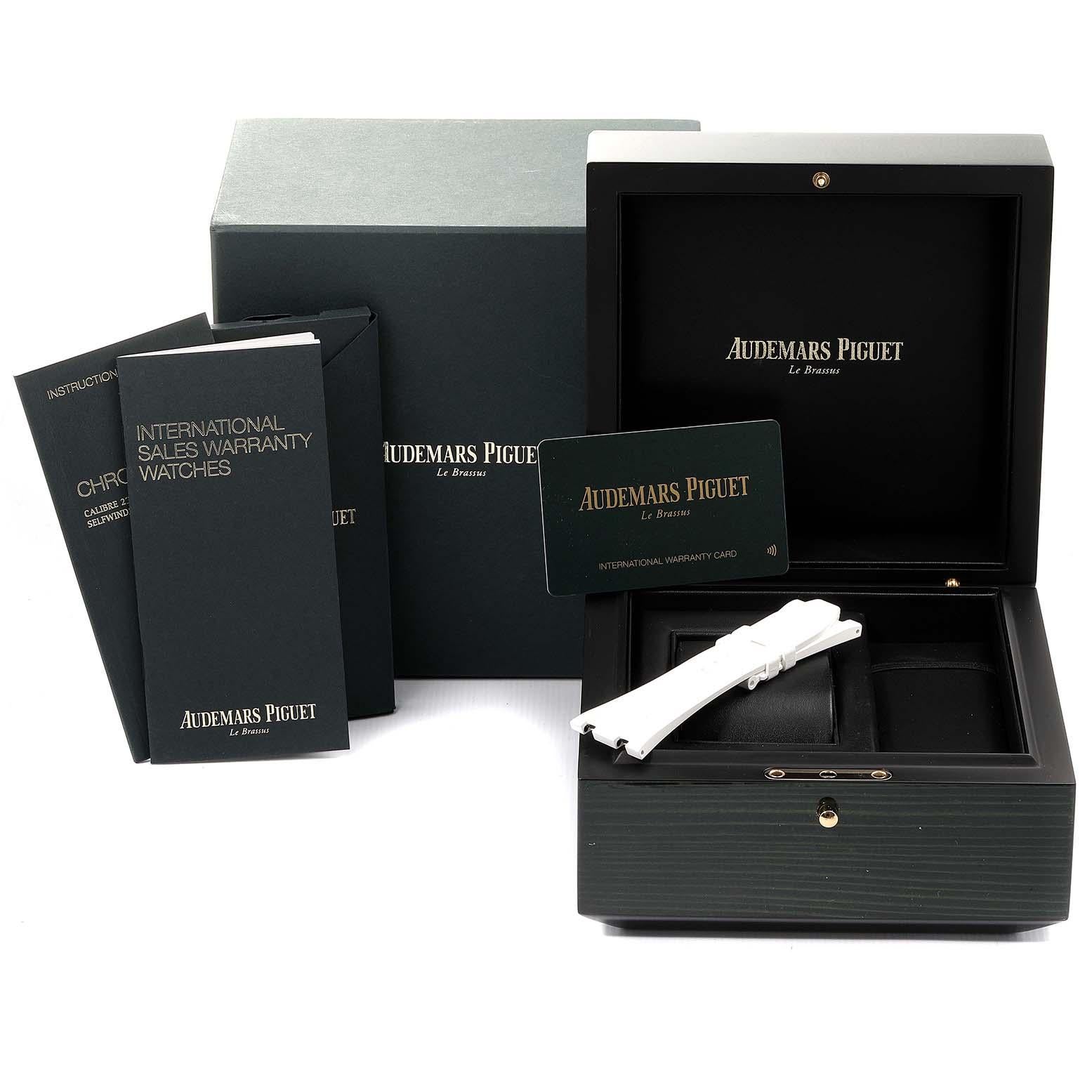 Audemars Piguet Royal Oak Offshore Chronograph Watch 26480TI Box Papers 7
