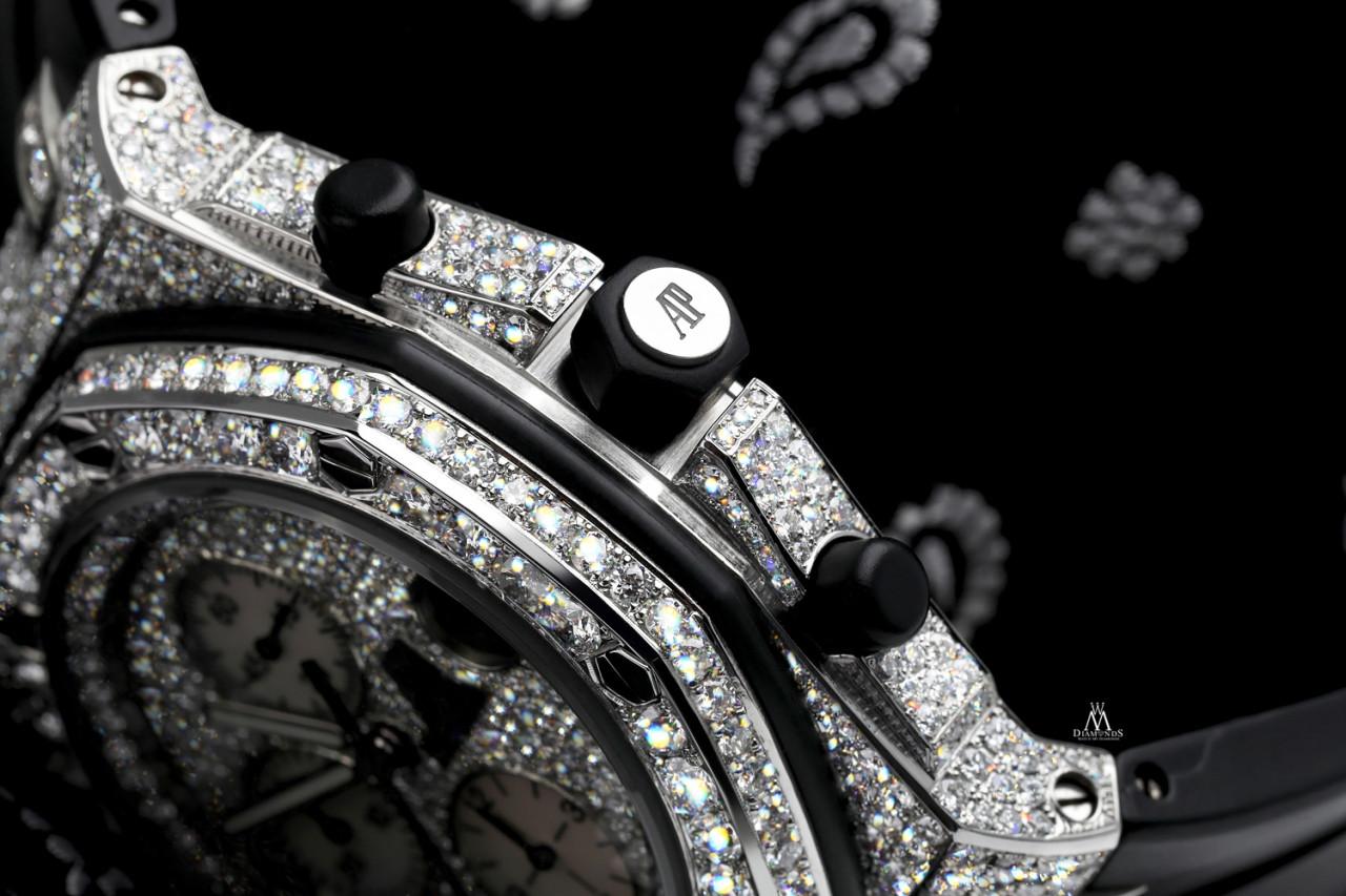 genuine diamond watch