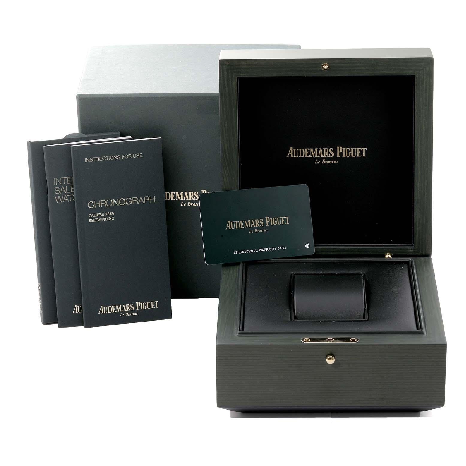 Audemars Piguet Royal Oak Offshore Diamant-Roségold Damenuhr 26231OR Ungetragene im Angebot 3