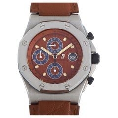 Audemars Piguet Royal Oak Offshore Diver Maroon Chronograph Watch 25770ST.OO.000