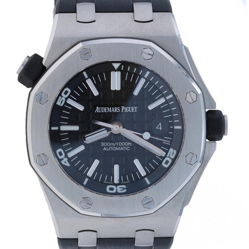Marque : Audemars Piguet
Modèle : Royal Oak Offshore Diver
Numéro de modèle : 15703ST.OO.A002CA.01
Mouvement : Automatique
Nombre de Jewell : 40
Garantie : Un an
Année : 2014
Fabricant du mouvement : Suisse
Couleur du cadran : Noir

Contenu du métal