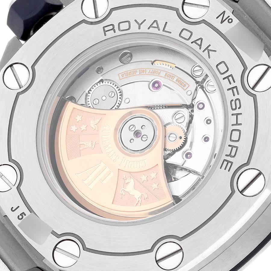 Audemars Piguet Royal Oak Offshore Diver Stahl-Herrenuhr 15710ST Box Papiere im Angebot 3