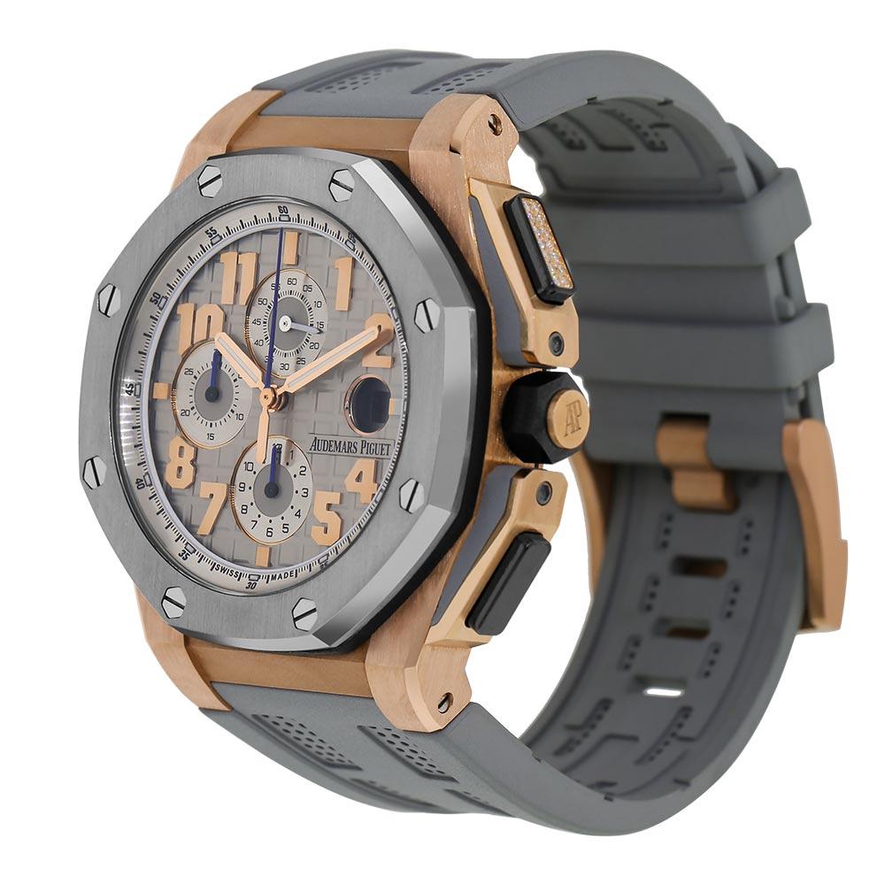 Lebron James, the premier star of the NBA and Audemars Piguet, the premier brand of the watch industry collaborated to create the Royal Oak Offshore Lebron James Limited edition piece. The 26210OI.OO.A109CR.01 was carefully curated by Lebron James