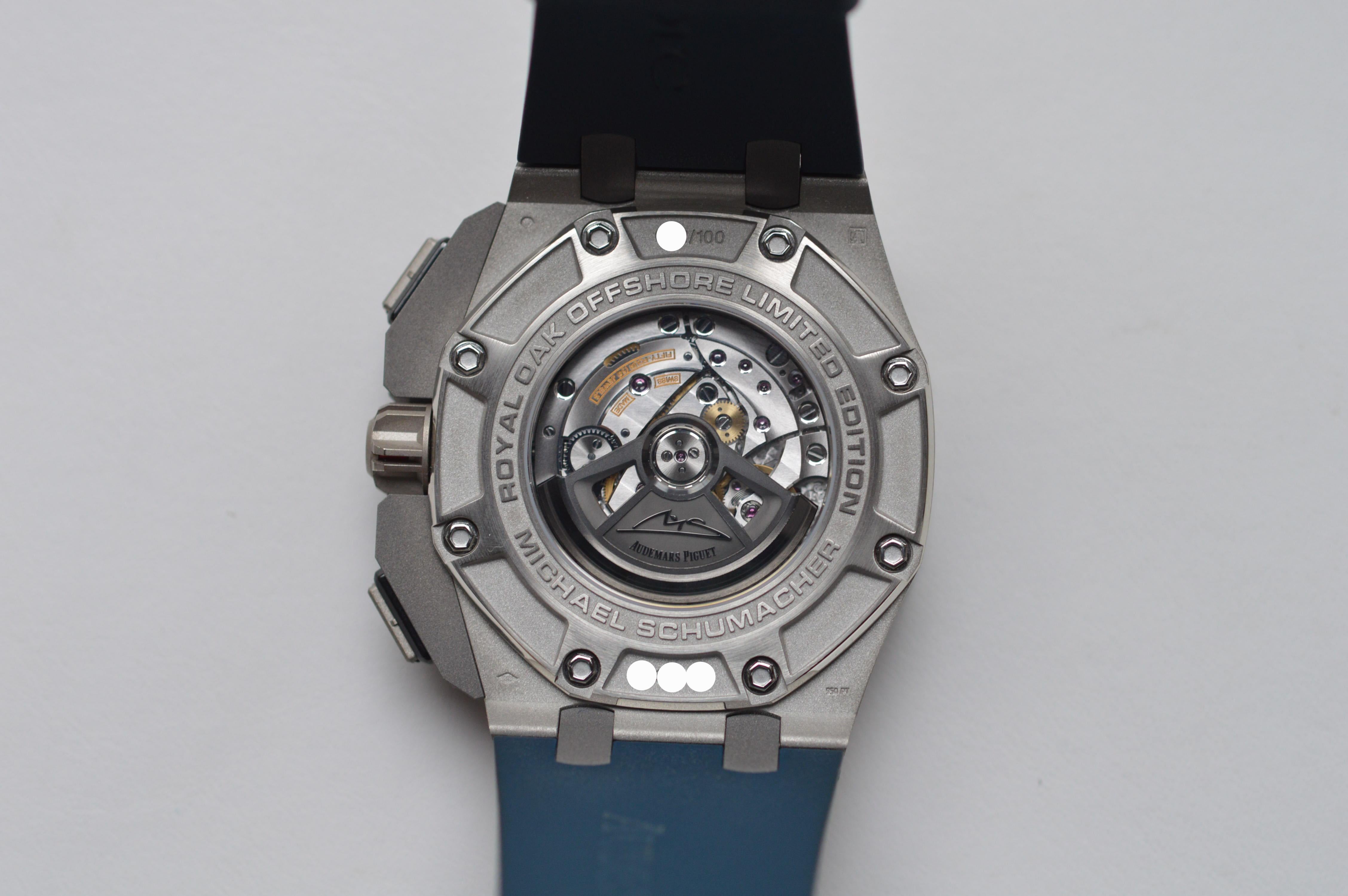 ap michael schumacher limited edition watch