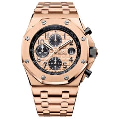 Audemars Piguet Royal Oak Offshore Pink Gold Men's Watch-26470OR.OO.1000OR.01