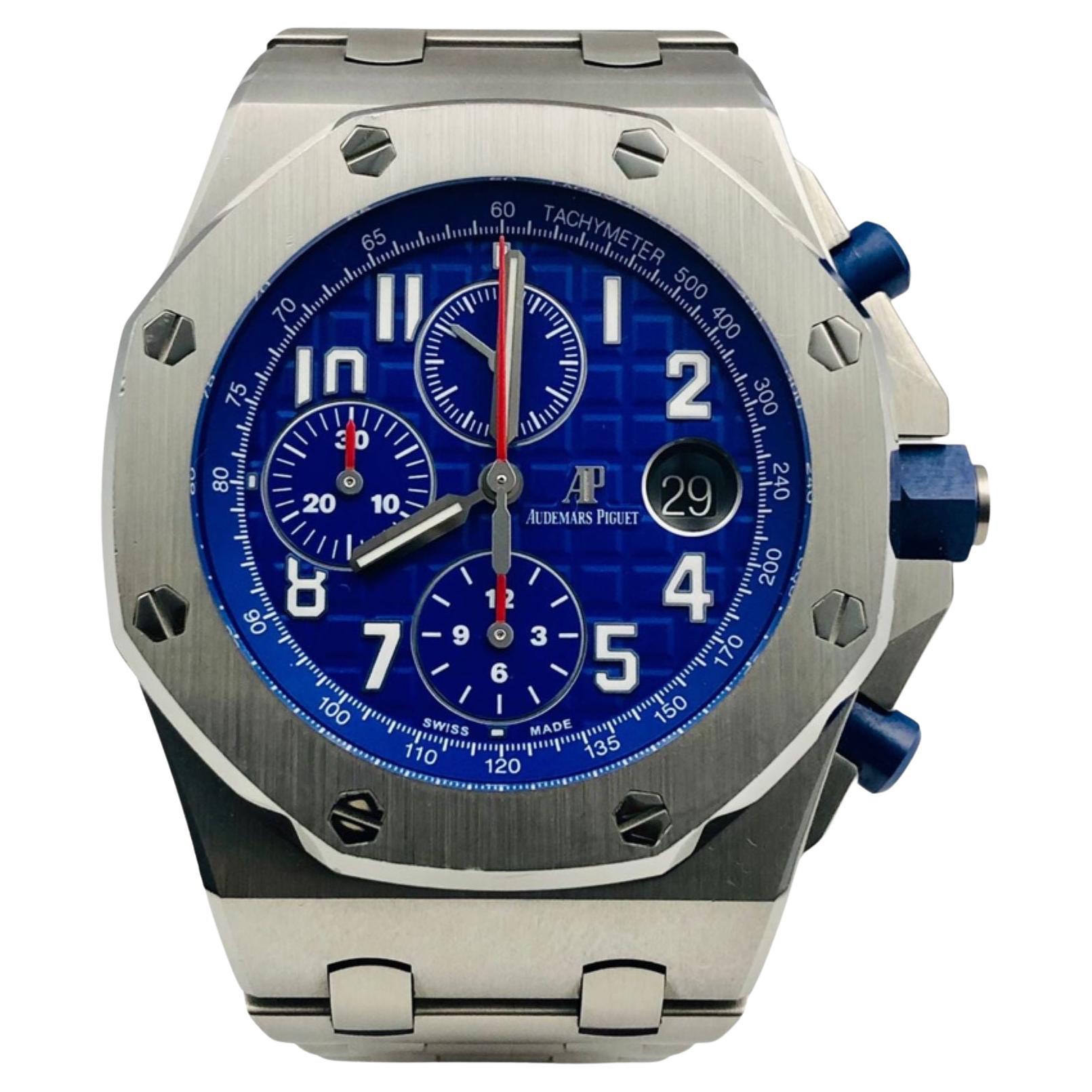 Audemars Piguet Royal Oak Offshore Ref. 26470ST.OO.A030CA.01 Blue Dial