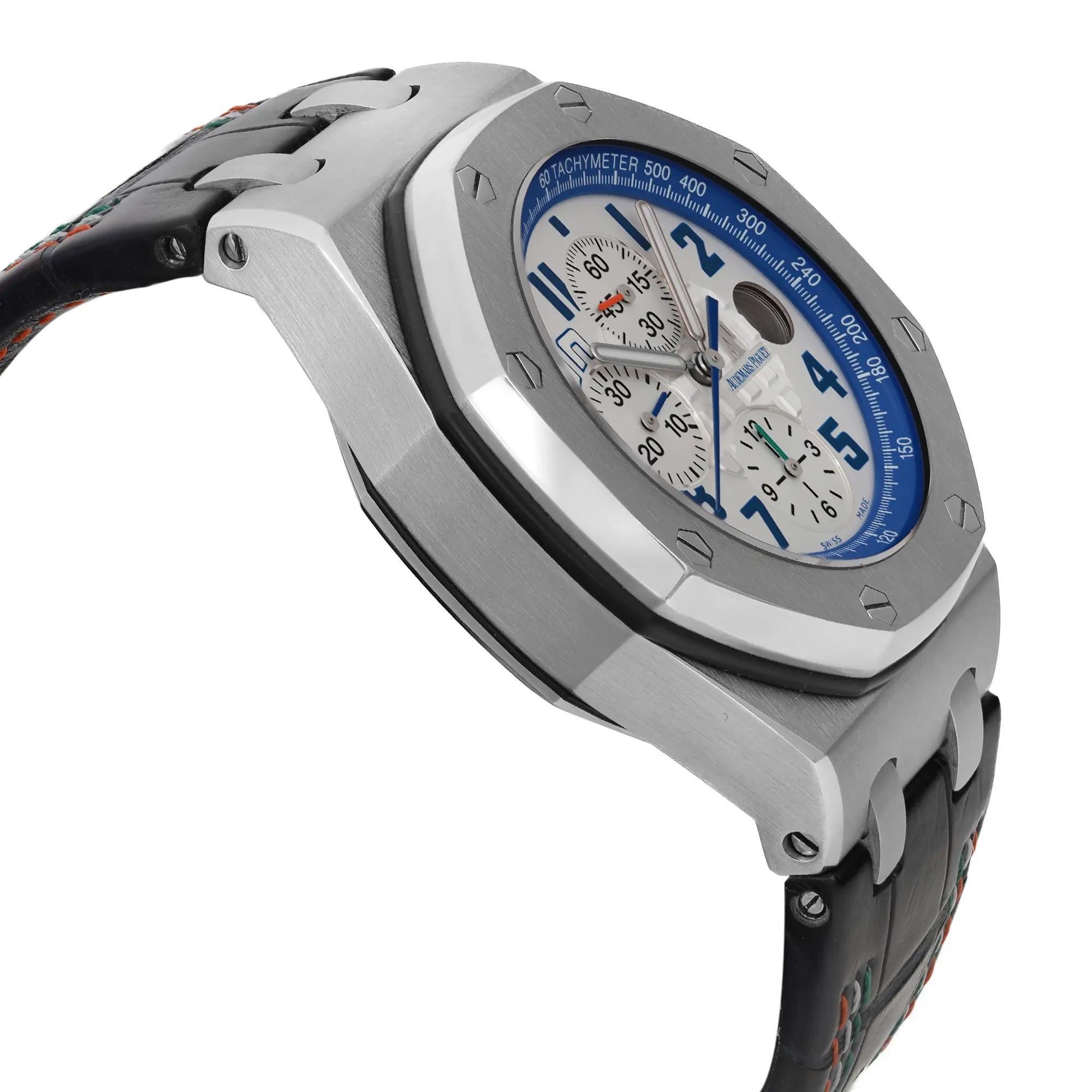 Audemars Piguet Royal Oak Offshore Sachin Tendulkar Watch 26182ST.OO.D018CR.01 In Excellent Condition In New York, NY