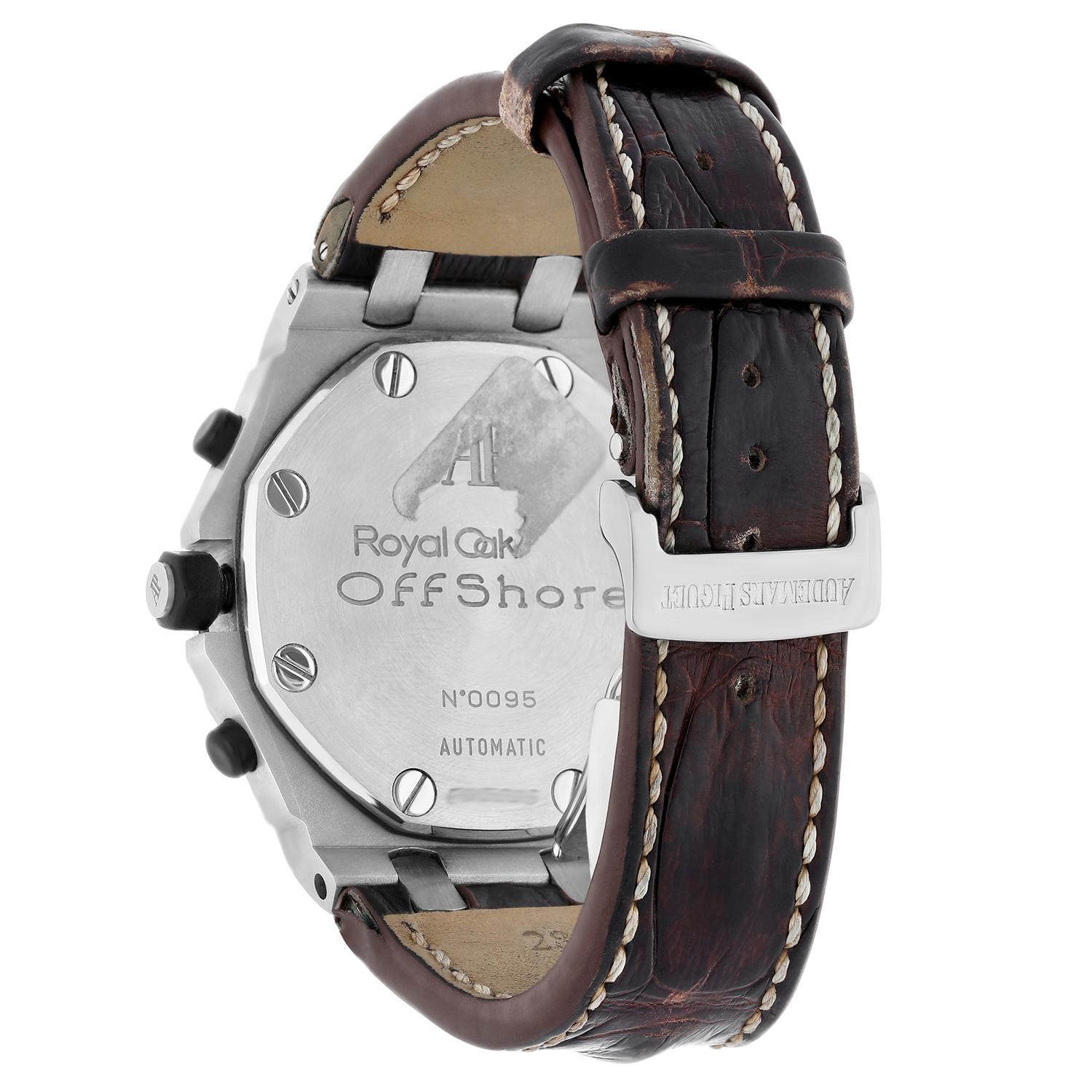 Audemars Piguet Royal Oak Offshore Safari 26020ST.OO.D091CR.01 Stahluhr 42mm im Angebot 3