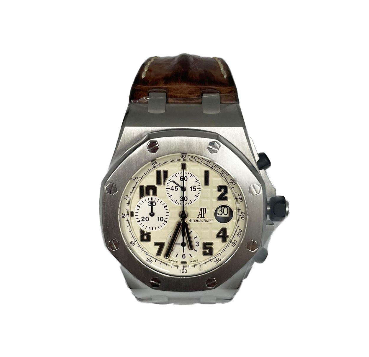 Audemars Piguet Royal Oak Offshore Safari REF 26170ST im Zustand „Gut“ in Miami, FL