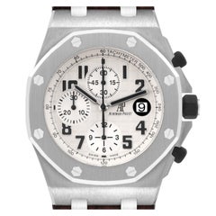 Audemars Piguet Royal Oak Offshore Safari Steel Mens Watch 26170ST Box Papers