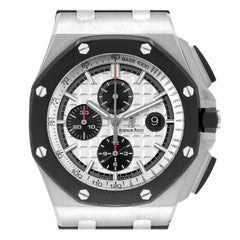Audemars Piguet Royal Oak Offshore Steel Mens Watch 26400SO Box Papers