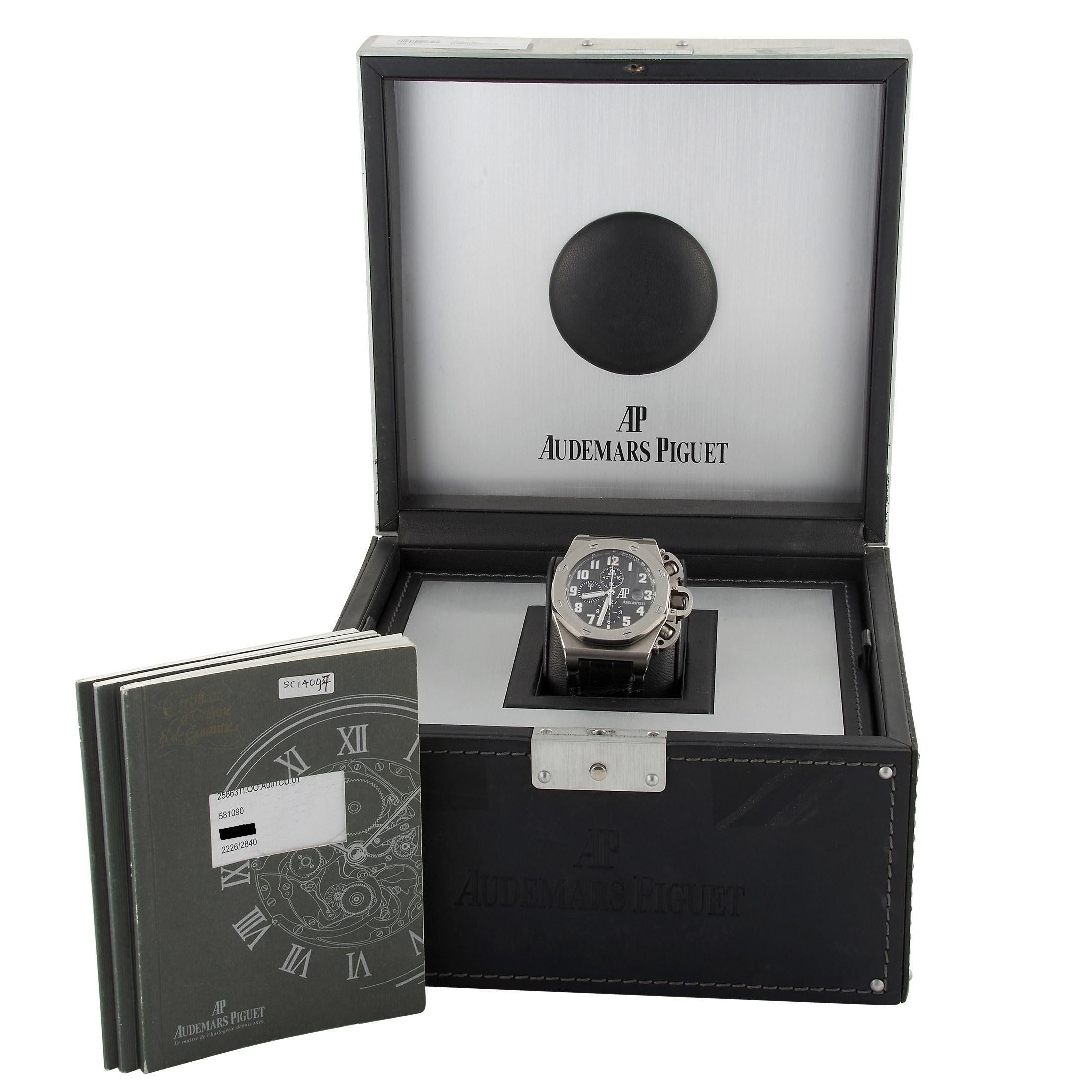 Audemars Piguet Royal Oak Offshore T3 Terminator Uhr 25863TI.OO.A001CU.01 1
