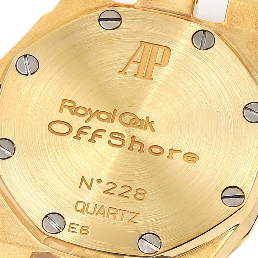 Audemars Piguet Royal Oak Offshore Yellow Gold Diamond Watch 67151BA 2