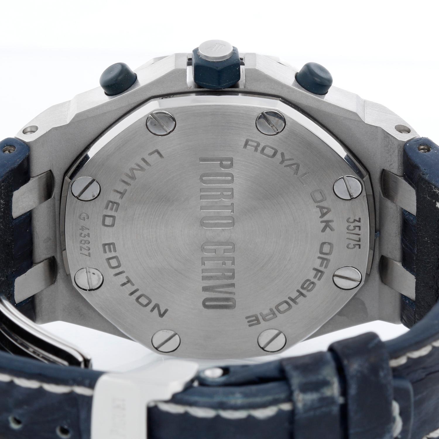 Audemars Piguet Royal Oak Porto Cervo Men's Steel Watch 26188ST.00.D305CR.01 In Excellent Condition In Dallas, TX