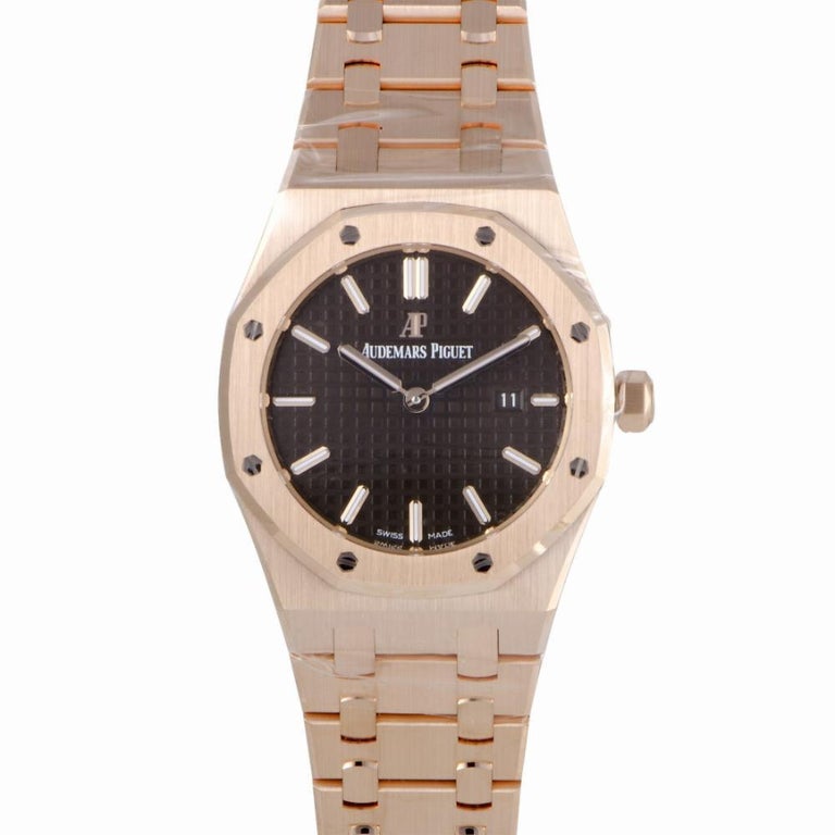Audemars Piguet Royal Oak Quartz Watch 67650OR.OO.1261OR.01 For Sale at ...