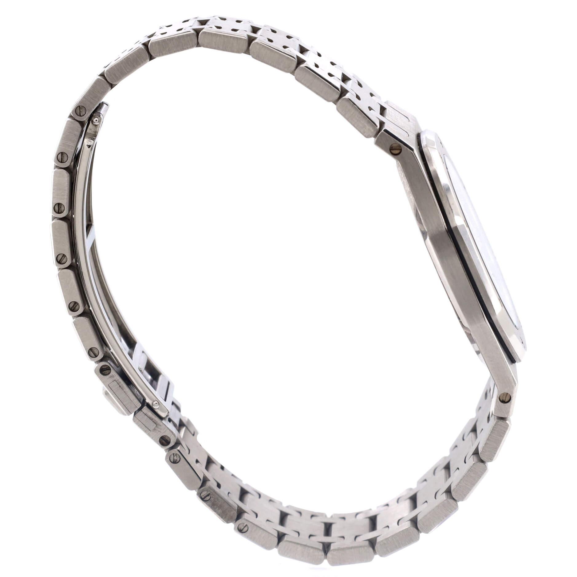 Audemars Piguet Royal Oak Quarz-Uhr aus Edelstahl 33 Damen