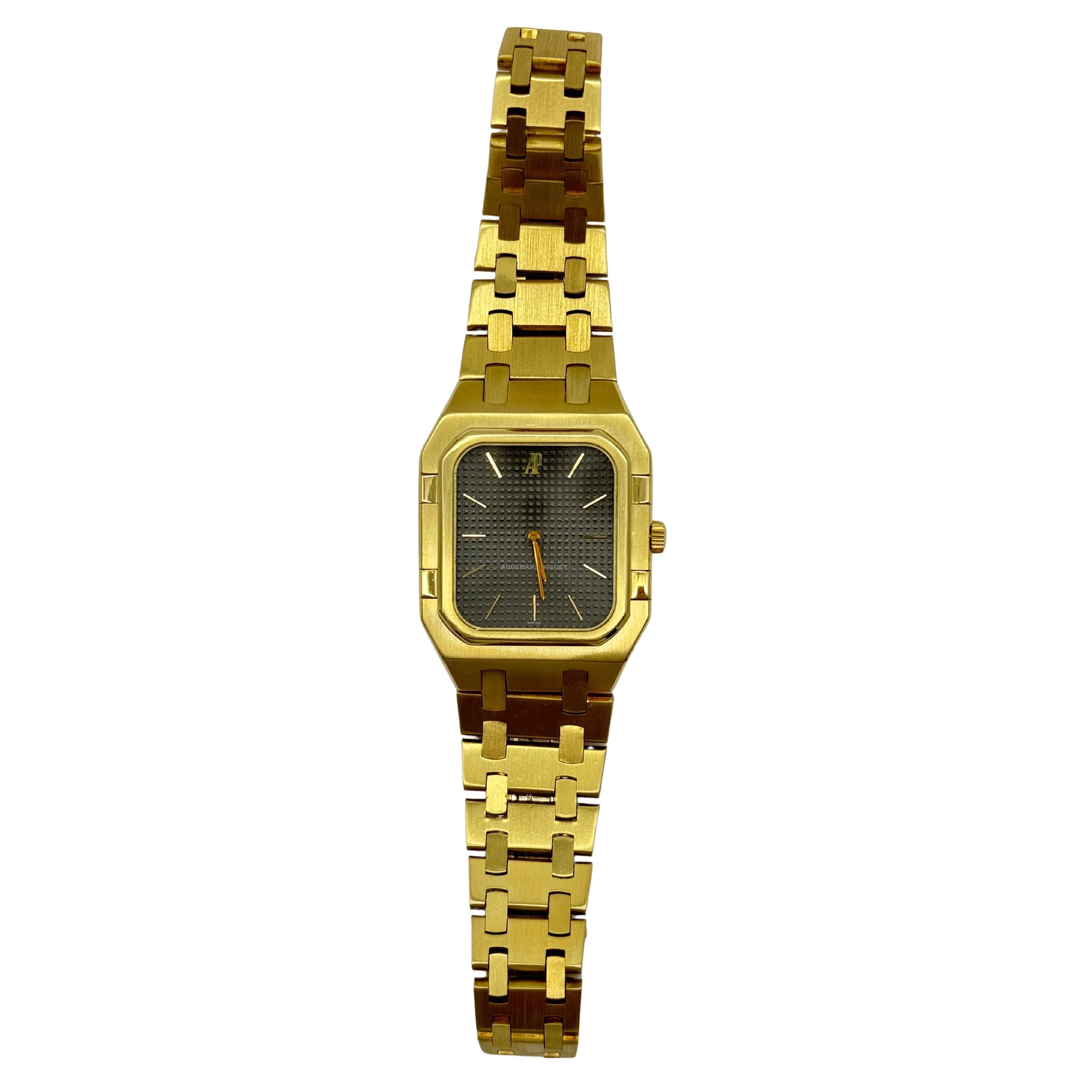 Audemars Piguet Royal Oak Rechteckig rf.6009 im Zustand „Gut“ im Angebot in Berlin, BE
