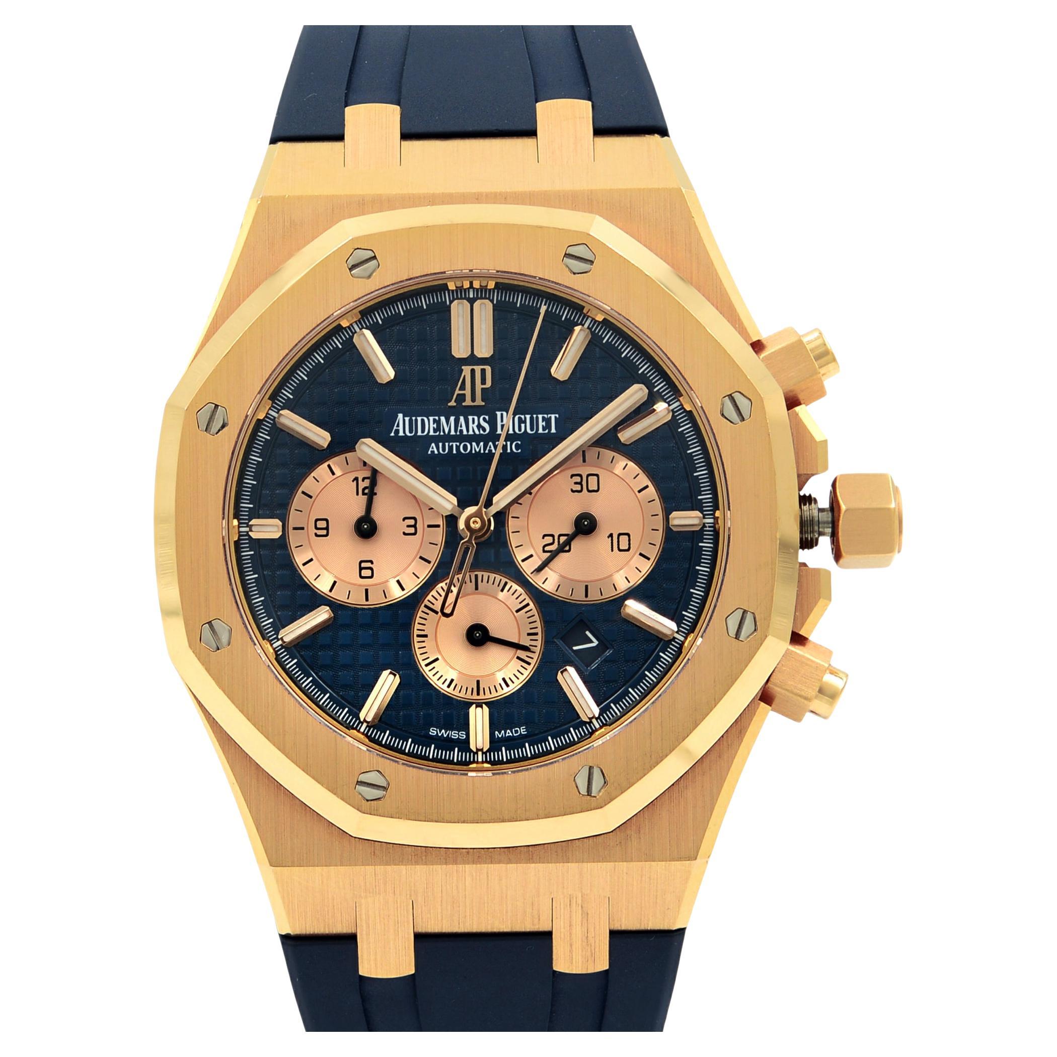 Audemars Piguet Royal Oak Rose Gold Automatic Mens Watch 26331OR.OO.D315CR.01