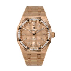 Audemars Piguet Royal Oak Rose Gold Diamond Watch 15451OR.ZZ.1256OR.03