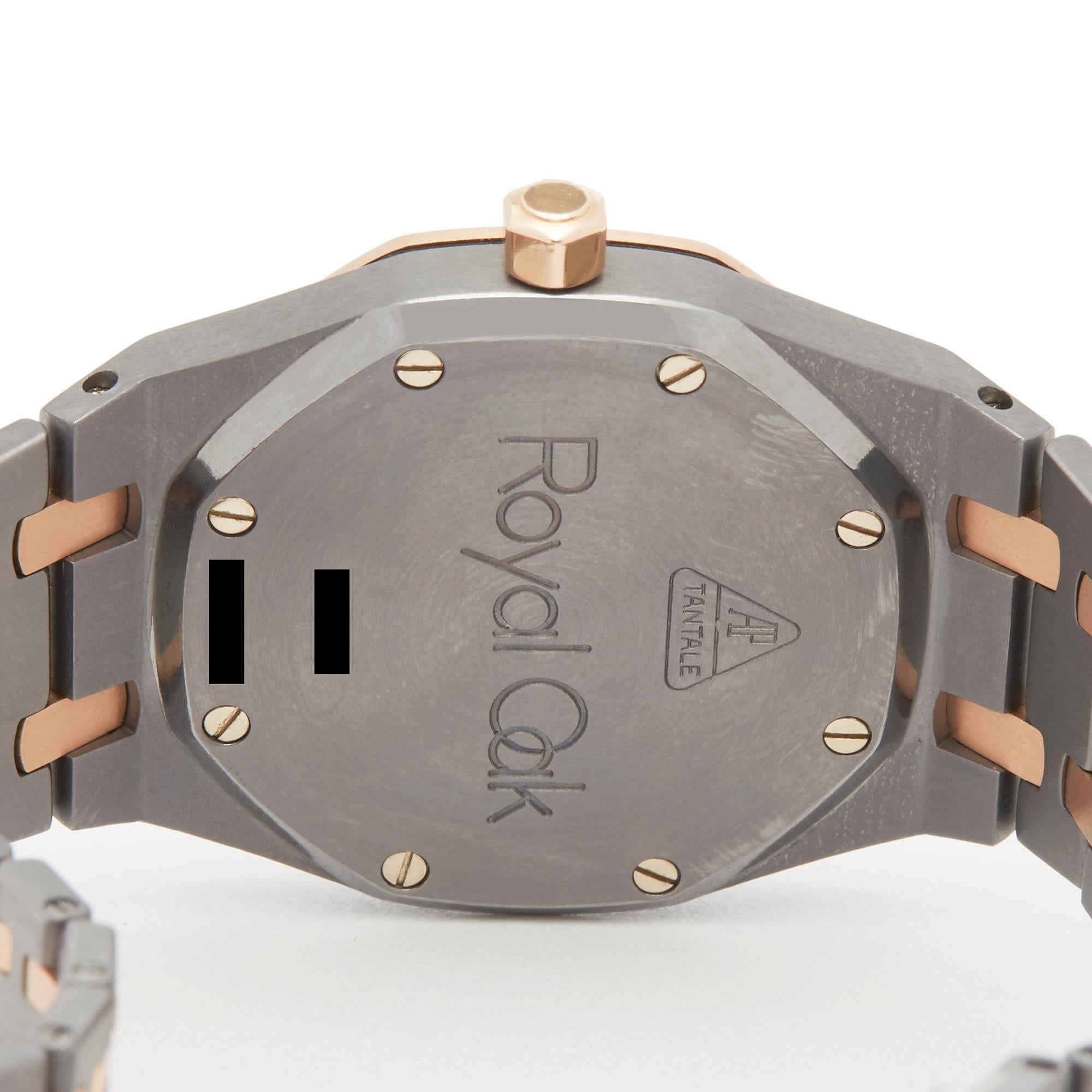 Audemars Piguet Royal Oak Rose Gold and Tantalum 14790TR/O/0789TR/01OA In Excellent Condition In Bishops Stortford, Hertfordshire