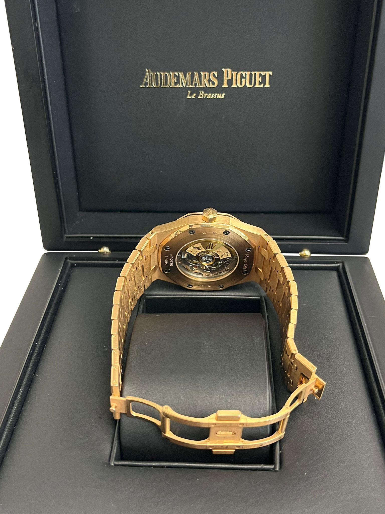 Audemars Piguet Royal Oak Selfwinding Non-Converted Uhr 15400OR.OO.1220OR.01 im Angebot 10