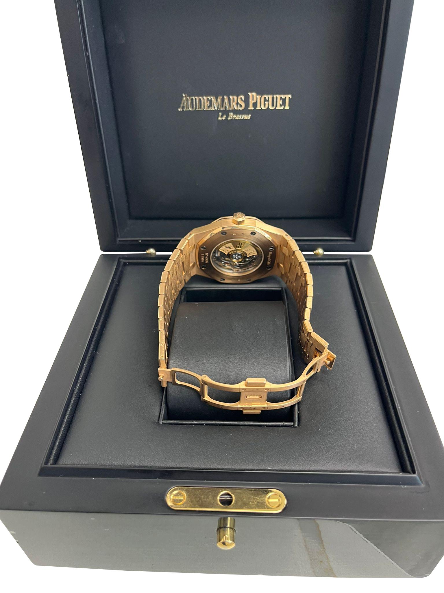 Audemars Piguet Royal Oak Selfwinding Non-Converted Uhr 15400OR.OO.1220OR.01 im Angebot 11