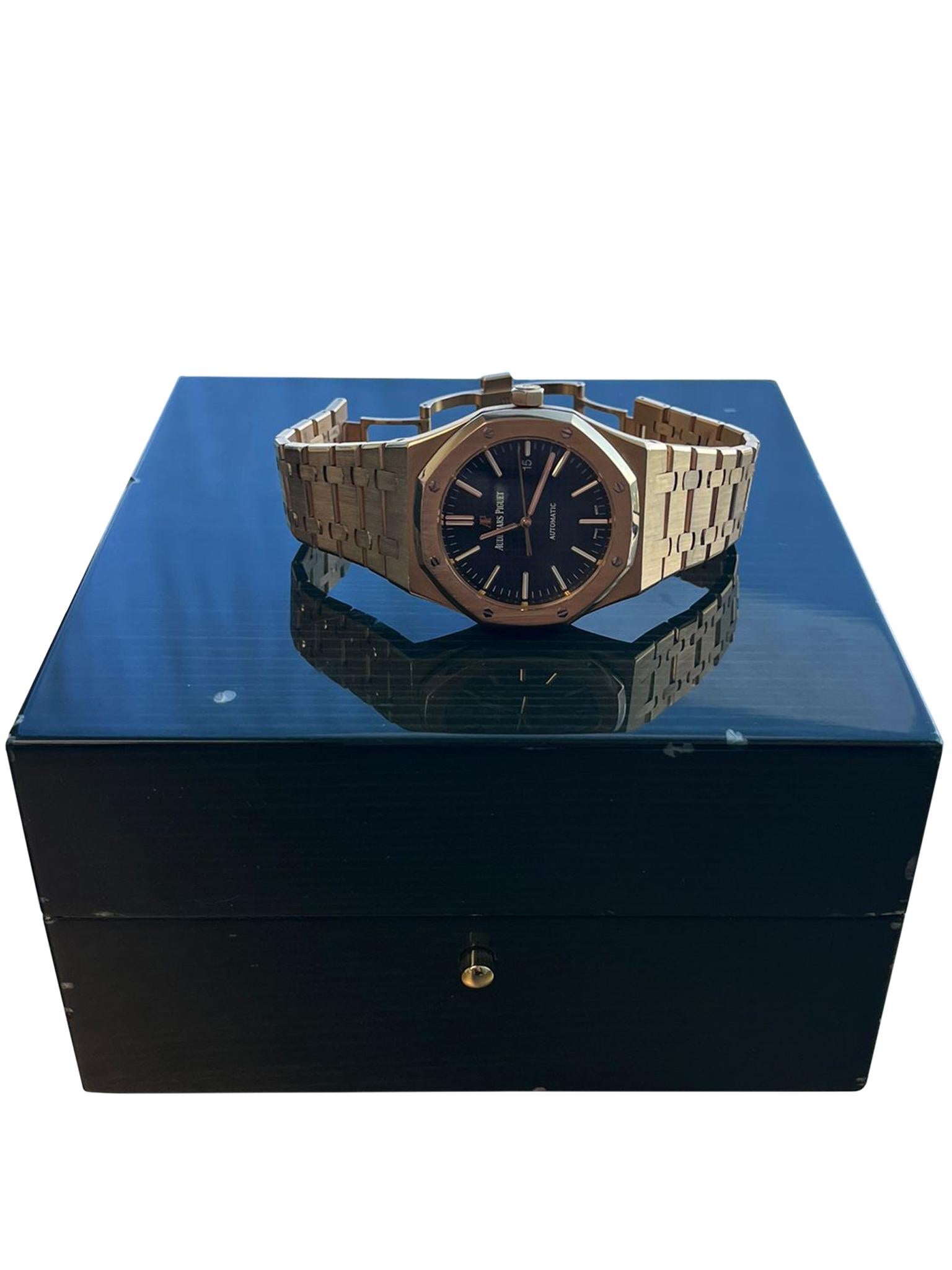 Audemars Piguet Royal Oak Selfwinding Non-Converted Uhr 15400OR.OO.1220OR.01 im Angebot 12