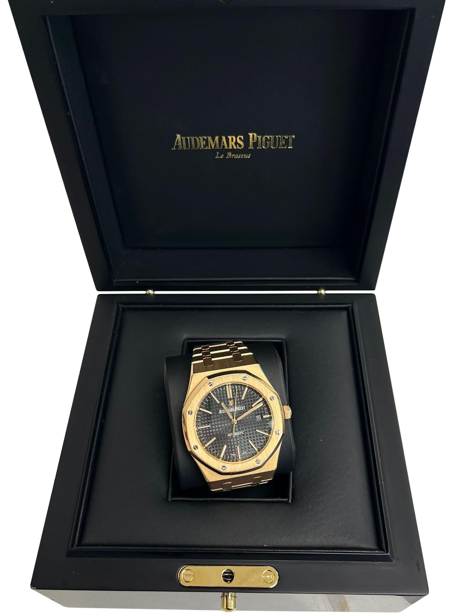 Audemars Piguet Royal Oak Selfwinding Non-Converted Uhr 15400OR.OO.1220OR.01 (Modernistisch) im Angebot
