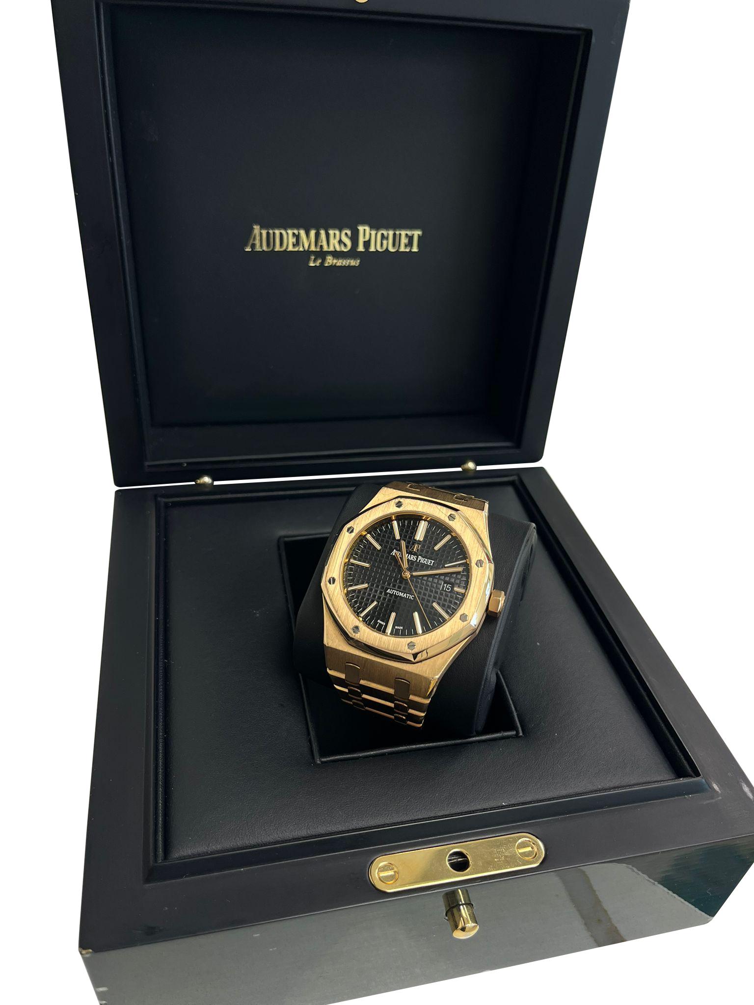 Audemars Piguet Royal Oak Selfwinding Non-Converted Uhr 15400OR.OO.1220OR.01 im Angebot 1