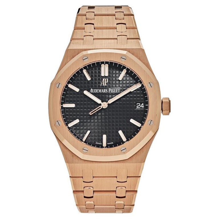 Audemars Piguet Royal Oak Chrono "50th Anniversary" Rose Gold Blue Dial  26240OR For Sale at 1stDibs | audemars piguet royal oak 50th anniversary rose  gold, audemars piguet 50th anniversary tourbillon, pink ap watch