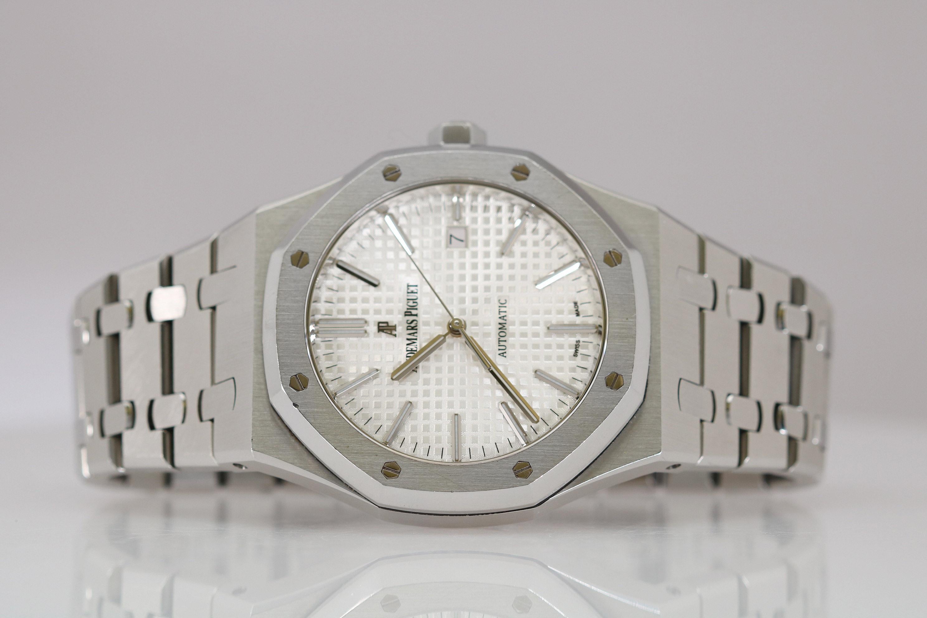 Audemars Piguet Royal Oak Selfwinding White Dial Stainless Steel 1