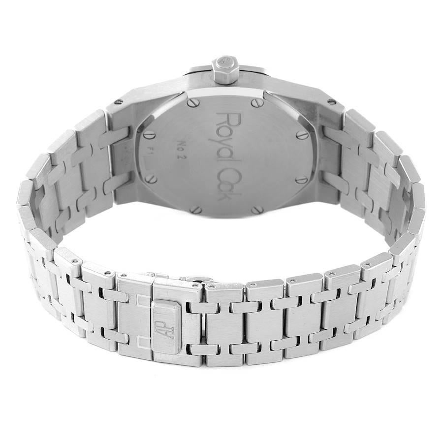 Men's Audemars Piguet Royal Oak Silver Dial Steel Mens Watch 15000ST Box Papers