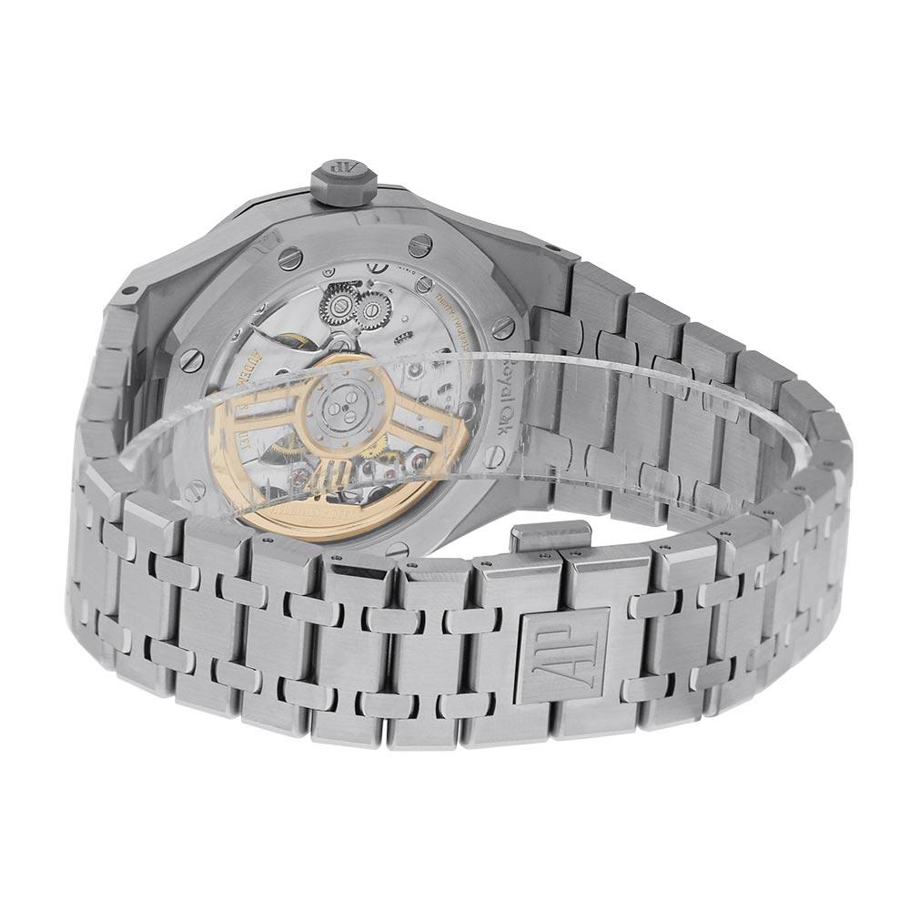 Audemars Piguet Royal Oak Stainless-Steel Watch 15500ST.OO.1220ST.03 In Excellent Condition For Sale In New York, NY